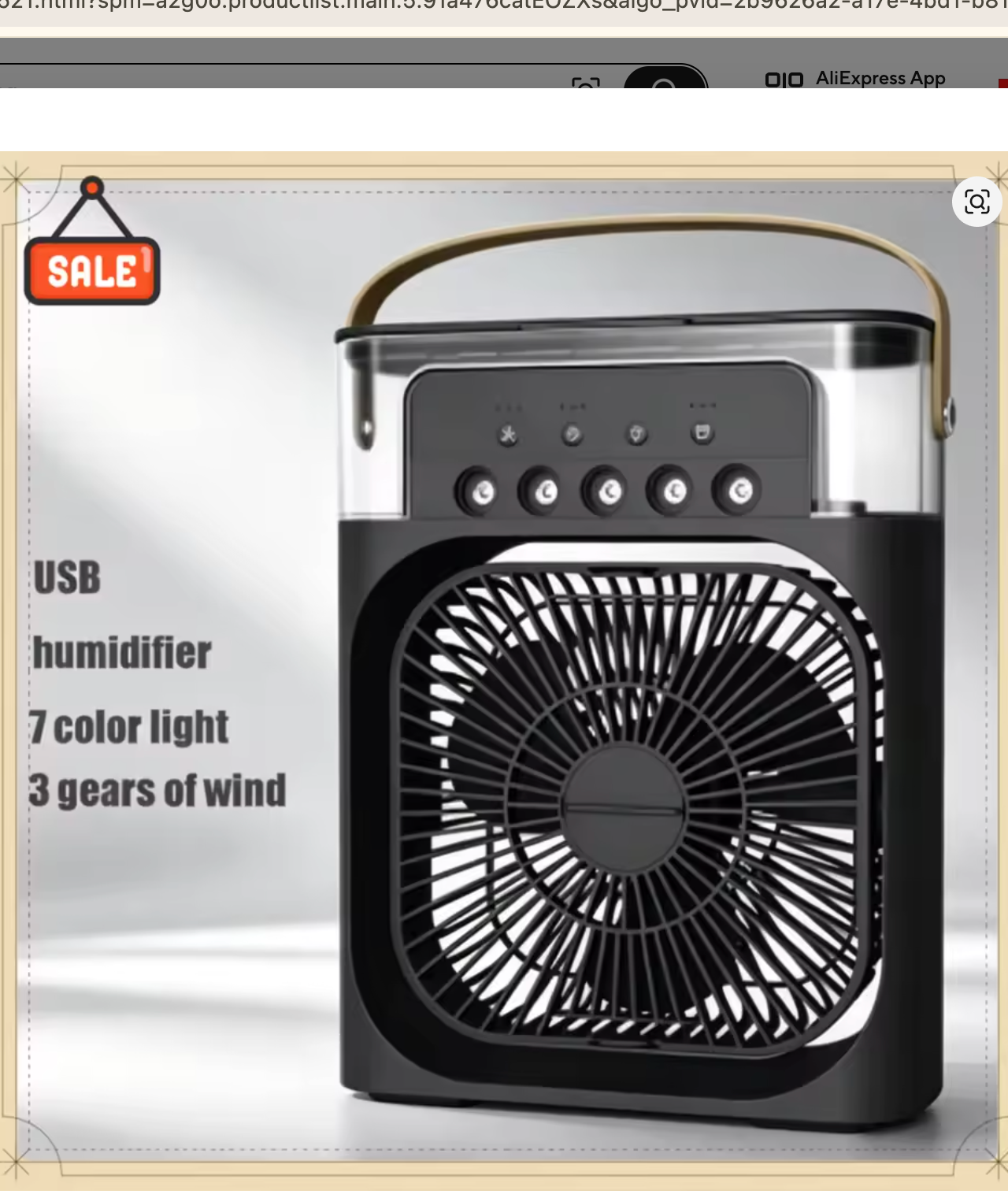 Mini-Ventilator, 3-in-1-
