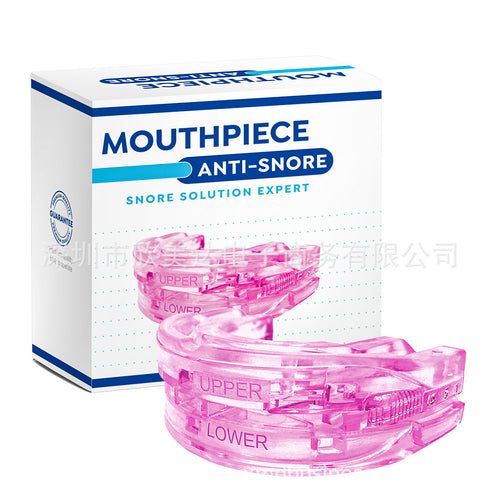 Anti snore mouthpiece braces with scale adjustable