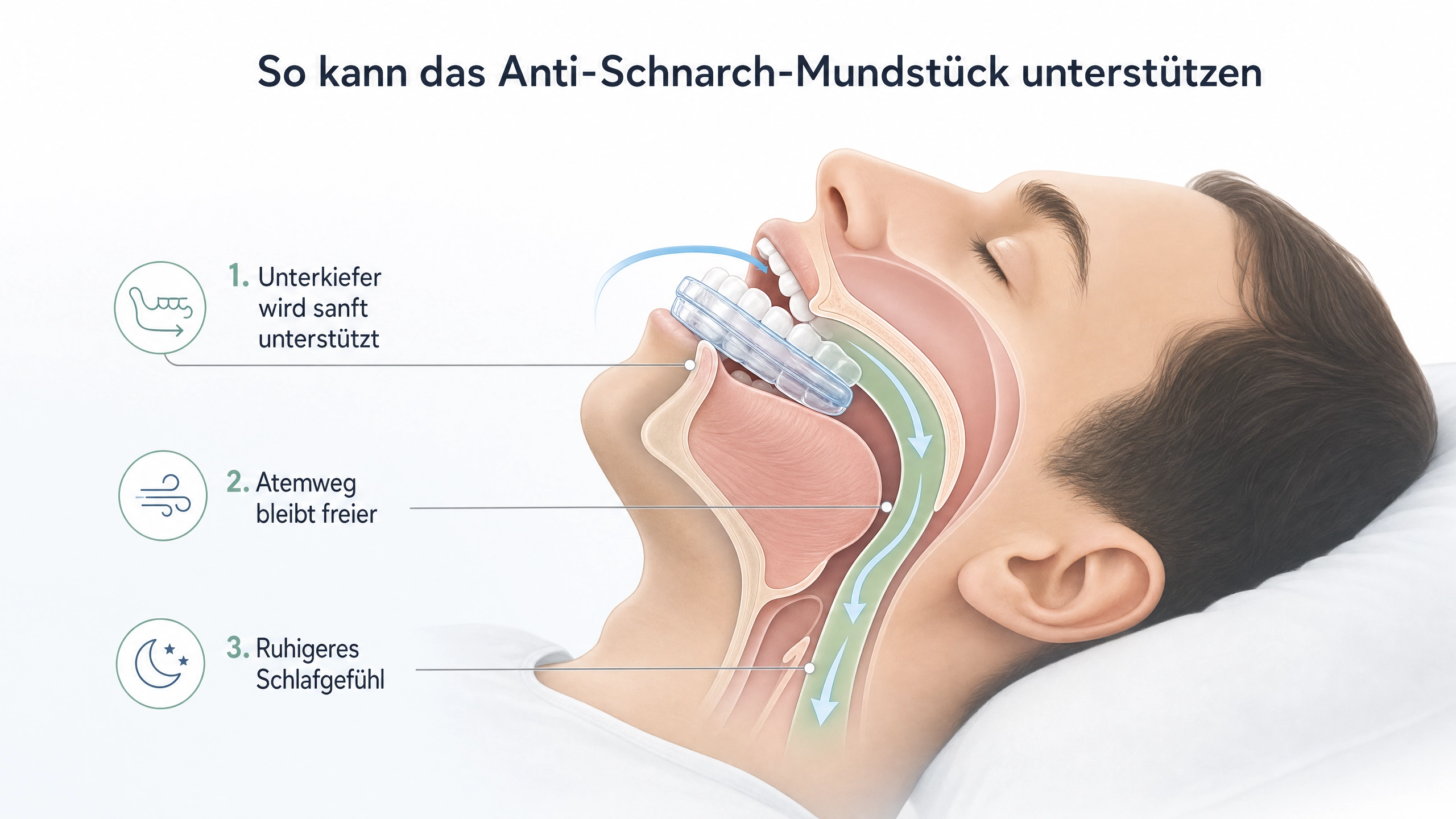 Anti snore mouthpiece braces with scale adjustable